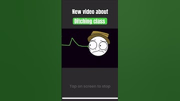 New video about ditching class