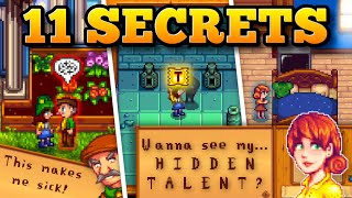 11 MOST MYSTERIOUS SECRETS In Stardew Valley