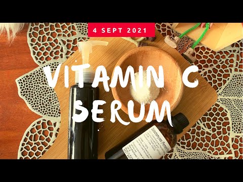 How do i make:  🍋Vitamin C Serum🌱super food for your skin & effective formula. Jom try!