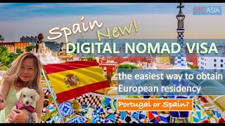 SPAIN&#39;s new Digital Nomad Visa. The easiest way to obtain European residency - 40 days to approve 🇪🇸