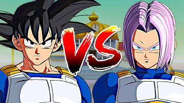Goku (Z-Mid) VS Trunks (Melee) - DRAGON BALL: Sparking! ZERO Gameplay