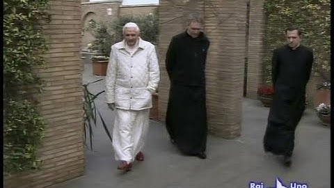 Un giorno nella vita del Papa Benedetto XVI (15 aprile 2007)