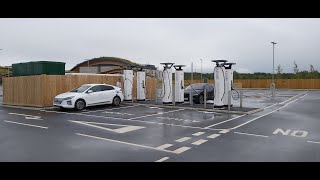 Our New 2020 Hyundai Ioniq 38kw and our first visit to Ionity chargers