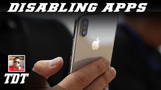 How To Disable Apps On Your iPhone | Tutorial screenshot 5