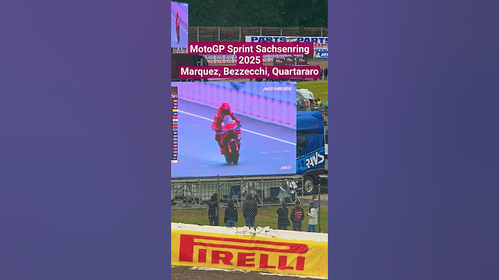 MotoGP Sprint Sachsenring 2025 – Marquez Wins in the Wet!