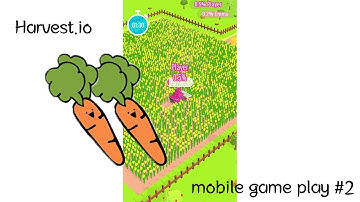 Harvest.io mobile game play #2 (Android, iOS Gameplay)