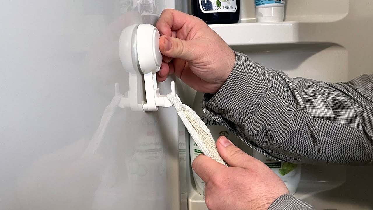 Shower Wall Suction Hooks - YouTube