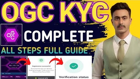 OGC Mining Kyc Complete Guide/Hash key Kyc All Process Step by step/Withdrawal Start/TahirButt07/