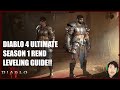 Diablo 4 Season 1 ULTIMATE Rend Barbarian Leveling Build Guide.