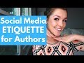 REAL TALK: Social Media Etiquette for Authors