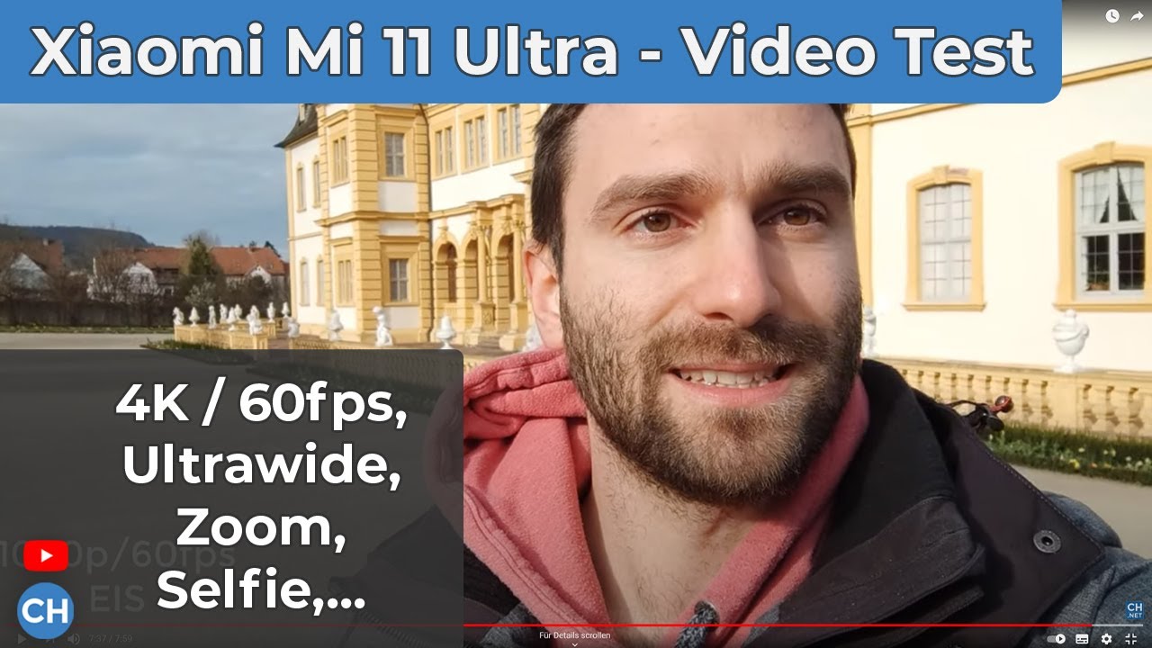 Xiaomi Mi 11 Ultra Video Test (4K, 60FPS, Ultrawide, Selfie, Zoom