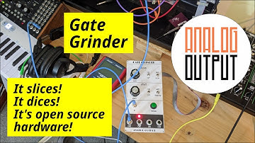 Gate Grinder: A gate/trigger/clock synthesizer utility module