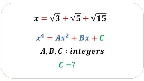 math olympiad preparation /algebraic expression /challenging algebraic expression / find C