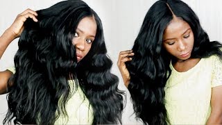 Brazilian Body Wave Hair Unboxing+Install Review ft DSoar Hair