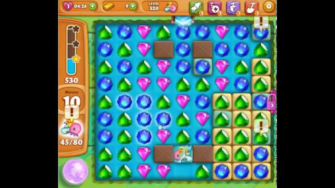 Diamond Digger Saga level 320 no boosters 😈