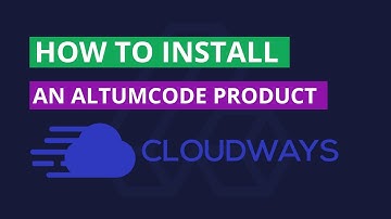 How to set up a Cloudways VPS & Install an AltumCode product