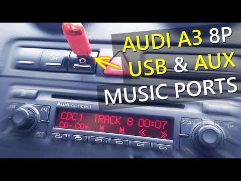 How to add USB/AUX to Audi A3 8P stereo *YATOUR*