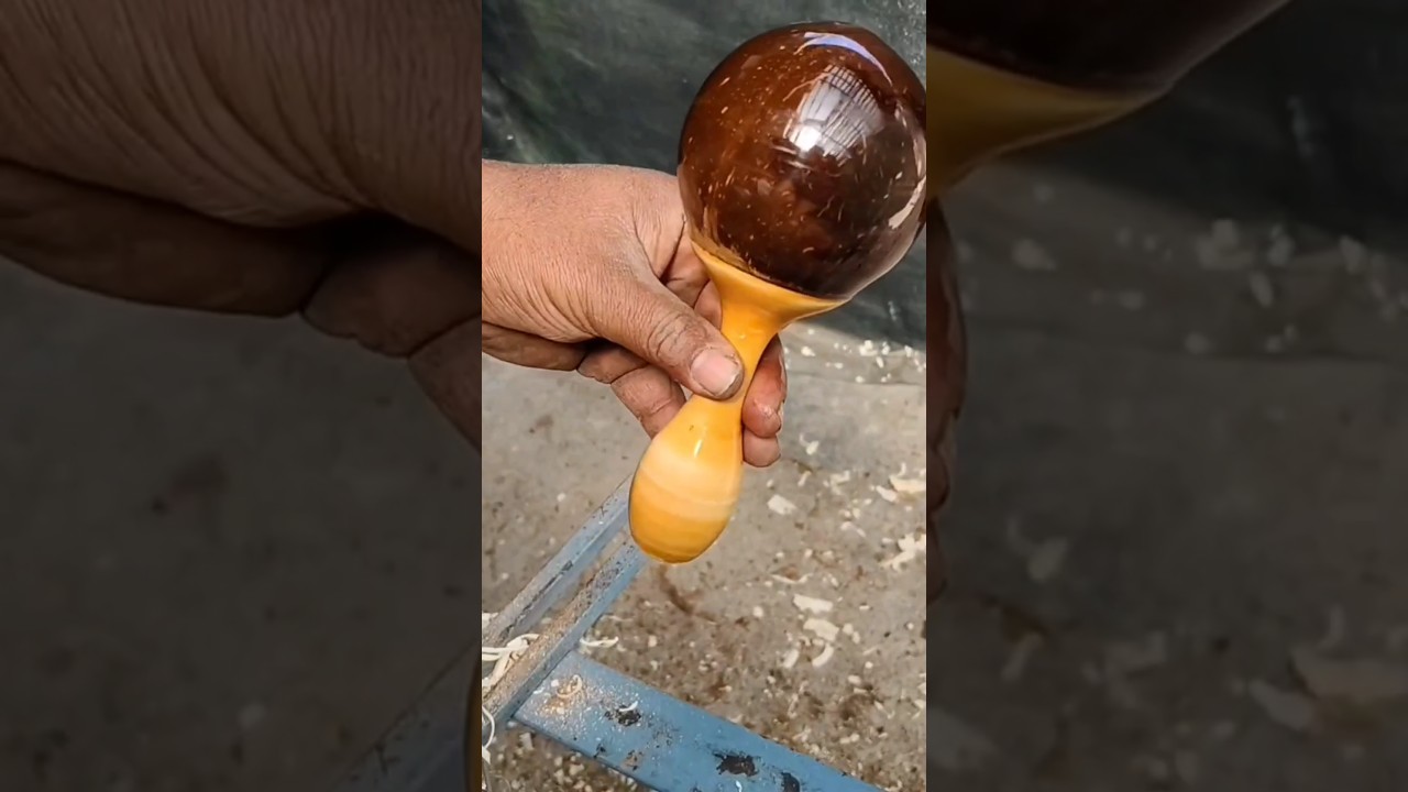 Coconut shell artwork 