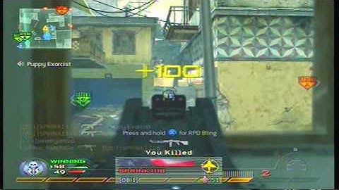 CoD MW2 Domination - Crash : UMP.45 w/ Commentary