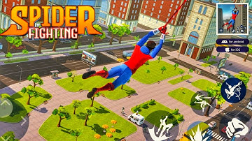 Spider Fighting: Hero Game Gameplay (Android Ios)Part 2