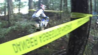 Cold Creek hare scramble 2016. Mud anyone ? Graham Turner (vet expert).