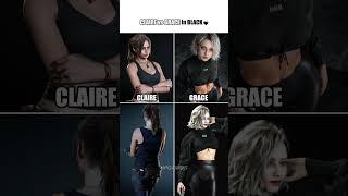 Claire vs Grace - Which One Looks Better? #residentevil #residentevil4remake #residentevilrequiem
