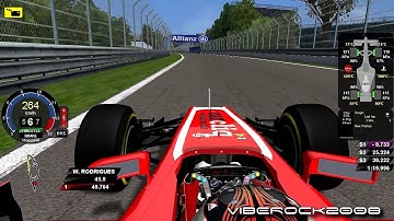 [rFactor] Marussia-Ferrari MR03 @ Circuit Gilles Villeneuve with Jules Bianchi (Mod VFR 2014) [HD]