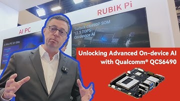 RUBIK Pi 3: Unlocking Advanced On-device AI with Qualcomm® QCS6490