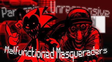 FNF Mashup - Malfunctioned Masqueraders | Paranoia x Unresponsive (Mr. Virtual vs Fatal Error)
