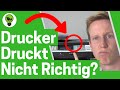 Drucker druckt nicht richtig ✅ ULTIMATIVE ANLEITUNG: Wie Brother Druckkopf Schwarz & Farbe Reinigen?