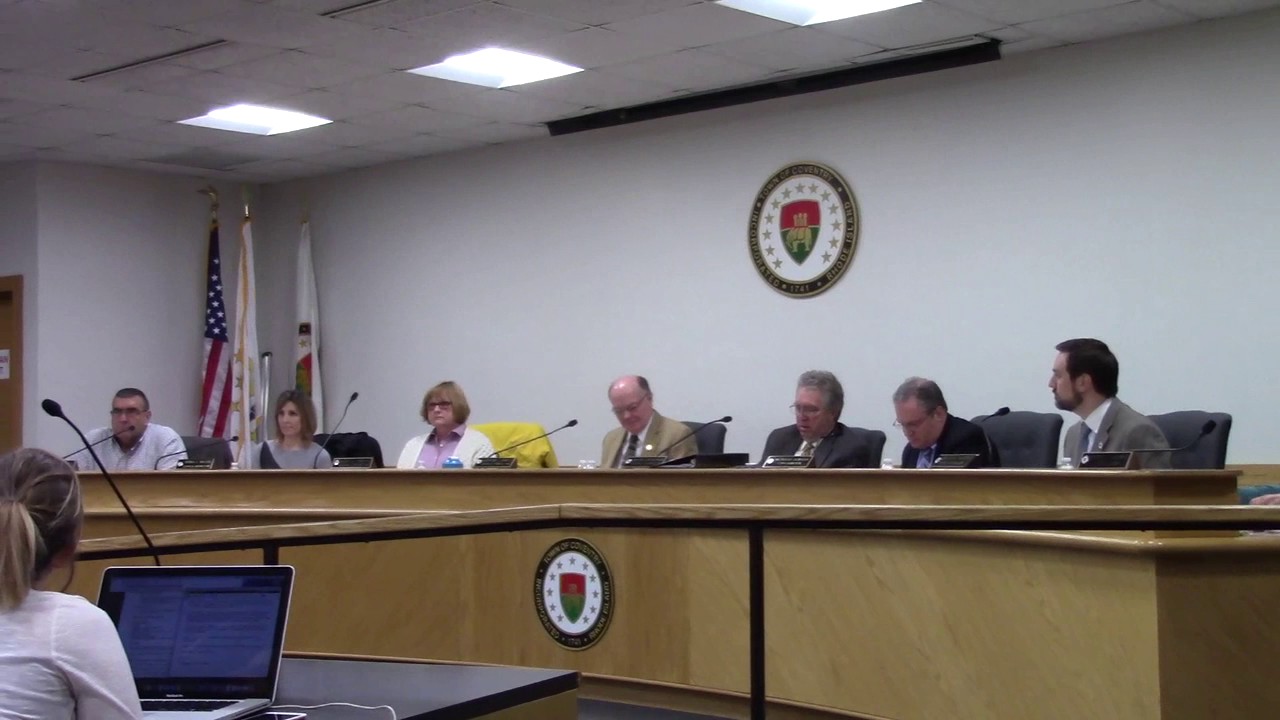 Coventry RI, Town Council Meeting 32717 Part 1 YouTube