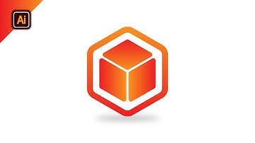 Cube Logo/Icon Design in Illustrator - Adobe Illustrator Tutorial