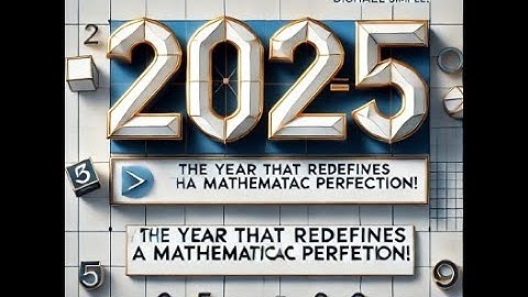 2025: The Year That Redefines Mathematical Perfection!