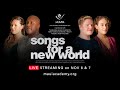 &quot;Songs for a New World&quot; - Hawaii&#39;s first live-streamed musical event!