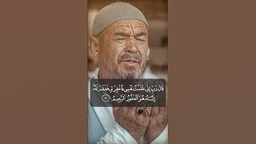 قال رب إني ظلمت نفسي  الآية 16 من سورة القصص #المنشاوي #quran