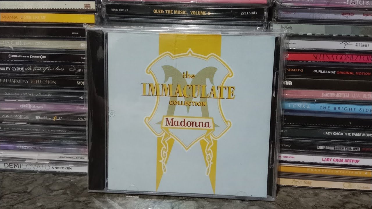 Unboxing CD Madonna - The Immaculate Collection album (Indonesia)