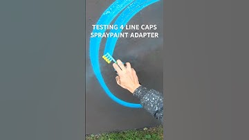 🔥 Testing 4 Line Caps Spray Paint Adapter
