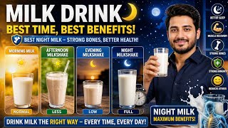 Drinking Milk at Night is Good or Bad? Doctor Explains
