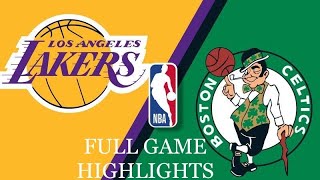 LAKERS VS CELTICS | FULL GAME HIGHLIGHTS | January 30, 2021