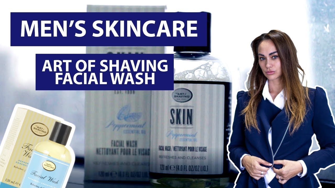 Men, you also have skin!! The Art of Shaving - Peppermint Face wash