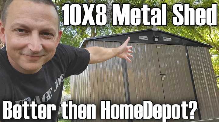 Building a 10X8 Metal Shed from Patiowell.com Better then Lowes HomeDepot??