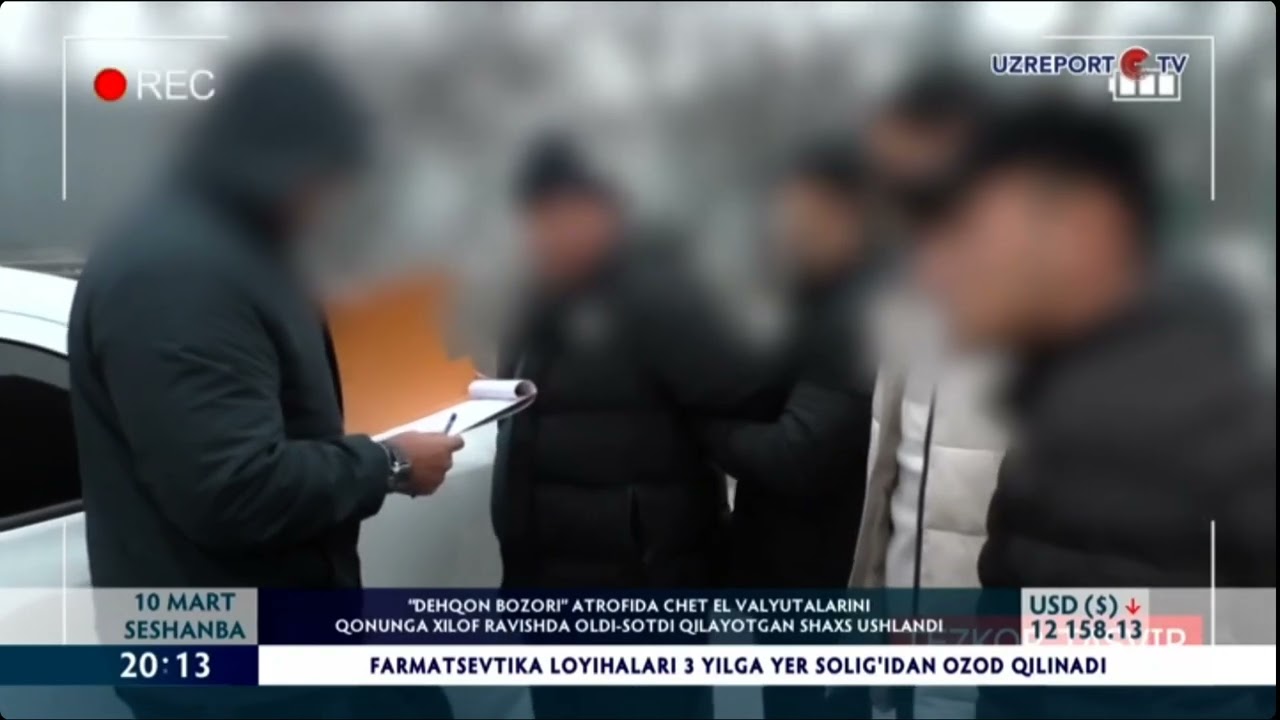 Dehqon bozori atrofida chet el valyutalarini qonunga xilof ravishda oldi-sotdi qilayotgan shaxs