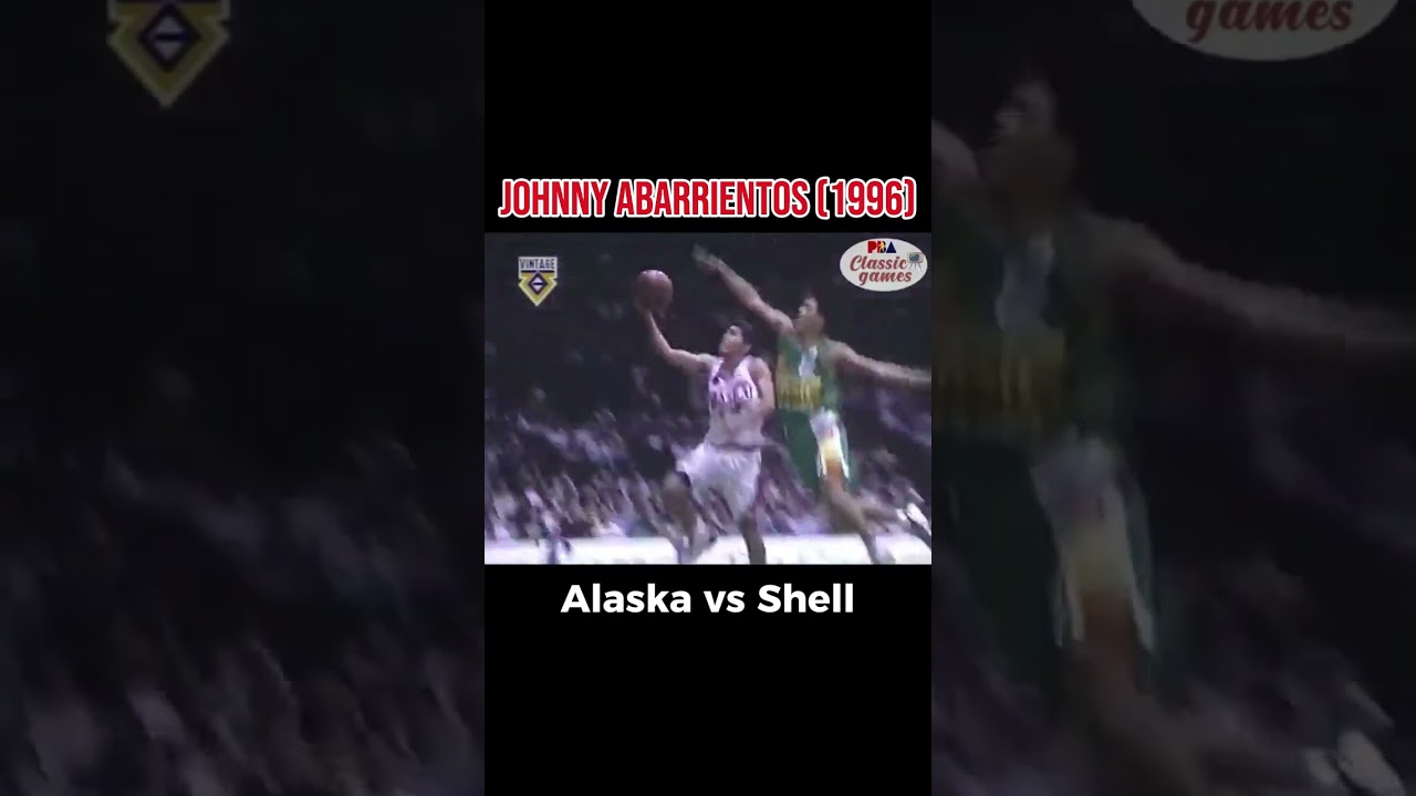 PBA LEGENDS: JOHNNY ABARRIENTOS (1996) ALASKA VS SHELL