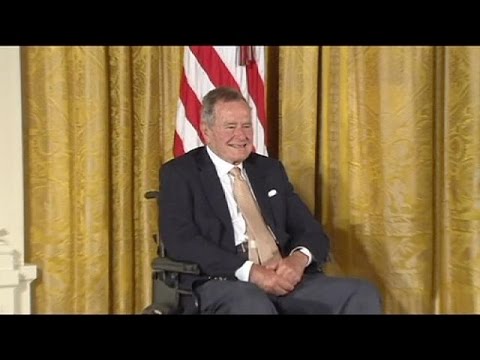 ABD eski Başkanı George H.W. Bush hastaneye kaldırıldı