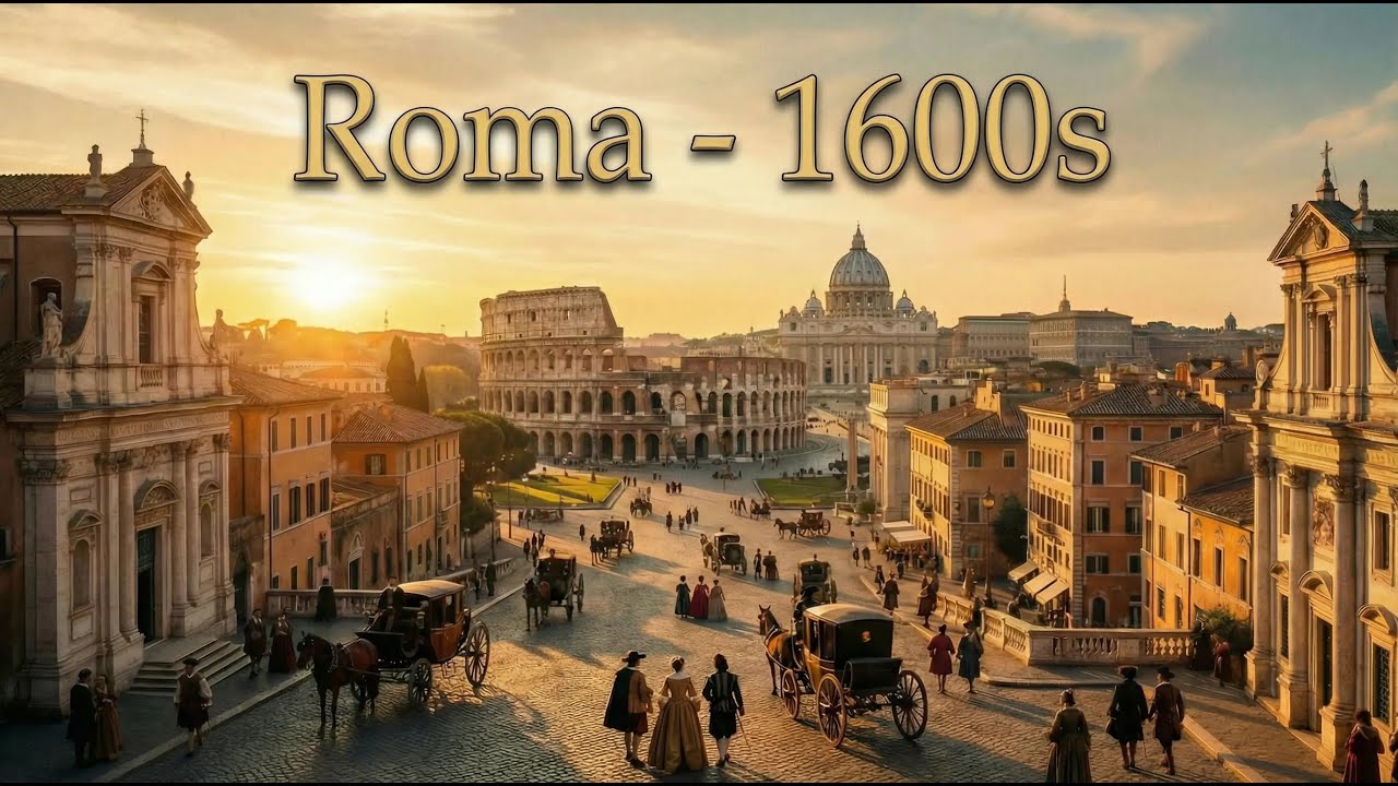 Roma 1600 Recreaba: Entra en la Ciudad Eterna como Nunca la Viste