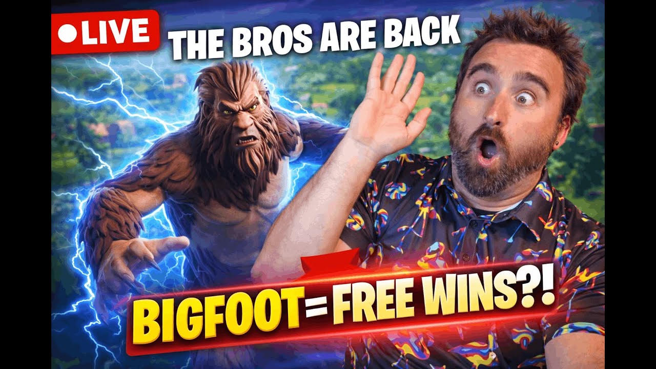 The Bros Are BACK! 🔥 Fortnite LIVE – Can We Win Using BIGFOOT & Huntr/x ...