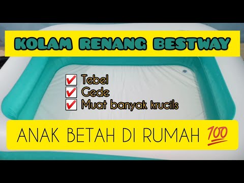 Video: Kolam Bestway: Tenda, Pemanas Air Dan Aksesori Lainnya, 366x122 Dan 305x76 Cm, Kolam Renang Anak Bulat, Ulasan Pengguna