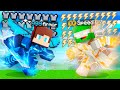 BLUE BEETLE Armor JJ vs GODSPEED Armor Mikey in Minecraft - Maizen JJ and Mikey