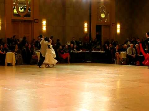 Victor Fung and Anna Mikhed dance Waltz
