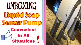 SimpleHuman Liquid Soap Sensor Pump Unboxing | Rem's Channel